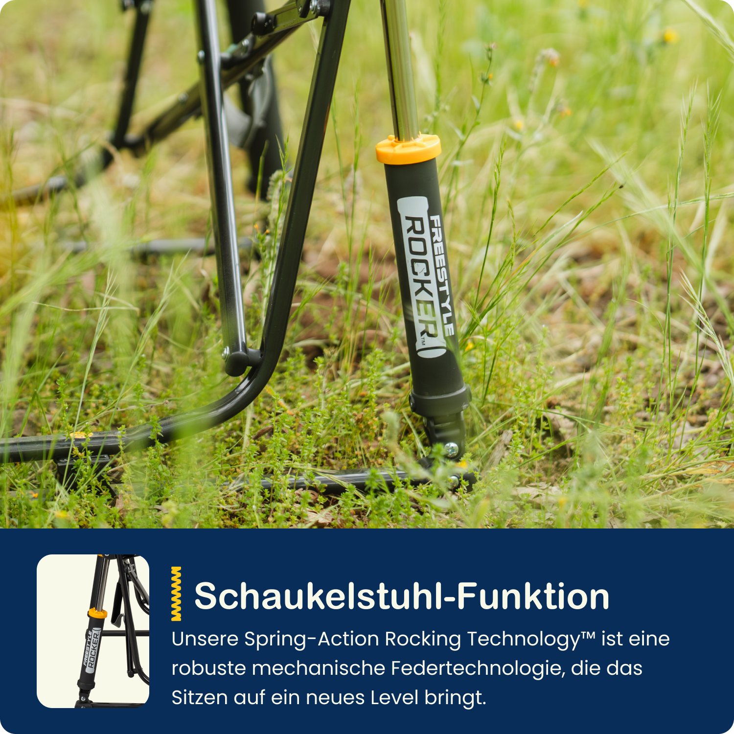 Freestyle Rocker XL mit Seitentisch